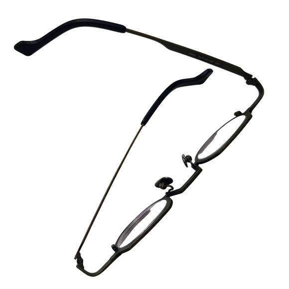 Bradford | Titanium Lightweight Shield Shaped Eyeglasses Unisex Glasses Retro - Picture 3 of 8